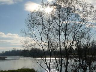 Vista sul fiume Serio
